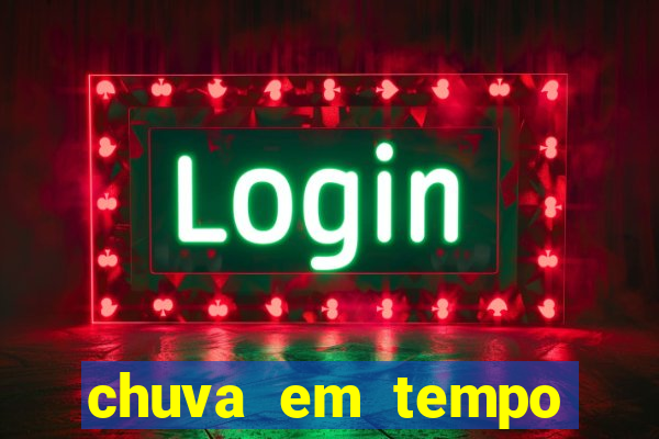 chuva em tempo real ipmet